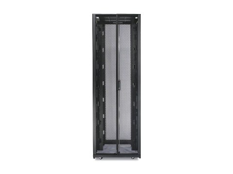 APC NetShelter SX Enclosure - Stojak szafa - bez boków - czarny - 42U - 19" - Zgodność z TAA