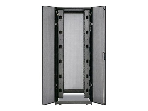 APC NetShelter SX Enclosure with Sides - Stojak szafa - czarny - 48U - 19" - Zgodność z TAA