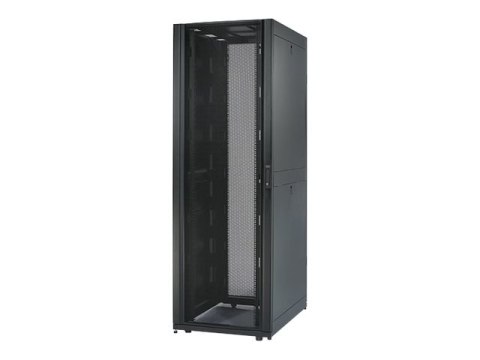 APC NetShelter SX Enclosure with Sides - Stojak szafa - czarny - 48U - 19" - Zgodność z TAA