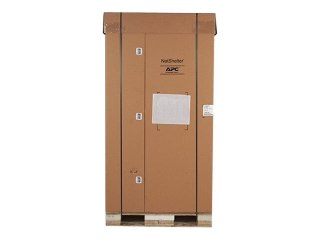 APC NetShelter SX - Shock Packaging - stojak szafa - czarny - 42U - 19" - Zgodność z TAA