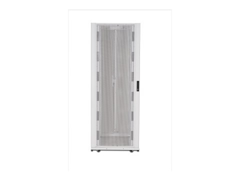 APC NetShelter SX - Stojak szafa - biały - 42U - 19" - Zgodność z TAA - dla P/N: SMTL1500RM3UC, SMTL1500RMI3UC, SRT2200RMXLAUS, 