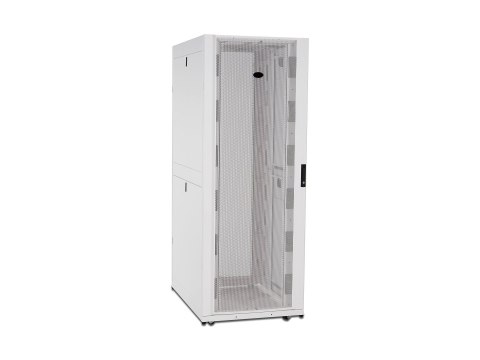 APC NetShelter SX - Stojak szafa - biały - 42U - 19" - Zgodność z TAA - dla P/N: SMTL1500RM3UC, SMTL1500RMI3UC, SRT2200RMXLAUS, 