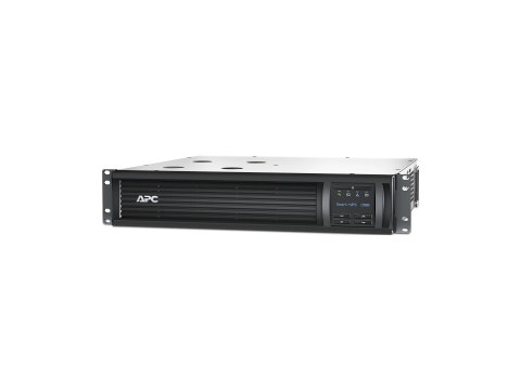 APC Smart-UPS 1500VA LCD RM - UPS (montowany w stojaku) - AC 230 V - 1000 wat - 1500 VA - Ethernet, RS-232, USB - złącza wyjścio