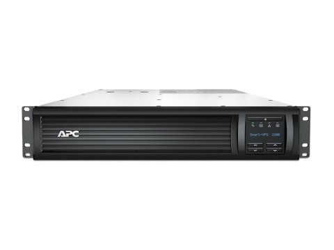 APC Smart-UPS 2200VA LCD RM - UPS (montowany w stojaku) - AC 230 V - 1980 wat - 2200 VA - Ethernet, RS-232, USB - złącza wyjścio