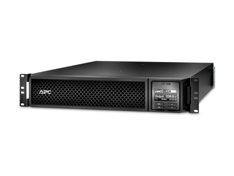 APC Smart-UPS SRT 2200VA RM - UPS (montowany w szafie rack / zewnętrzny) - AC 220/230/240 V - 1980 wat - 2200 VA - kwasowo-ołowi
