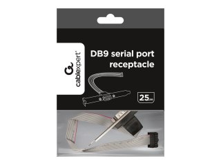 Cablexpert - Panel szeregowy - DB-9 (M) do 10 pin IDC (M) - 25 cm