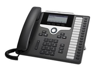Cisco IP Phone 7861 - Telefon VoIP - SIP, SRTP - 16 linii - ciemny grafit - fabrycznie regenerowany