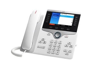 Cisco IP Phone 8851 - Telefon VoIP - SIP, RTCP, RTP, SRTP, SDP - 5 linii - biały
