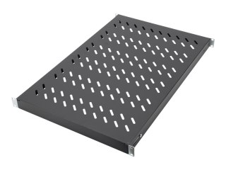 DIGITUS - Półka do stojaka - RAL 9005, czarny - 1U - 19"