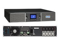 Eaton 9PX 1500i RT2U - UPS (montowany w szafie rack / zewnętrzny) - AC 200/208/220/230/240 V - 1500 wat - 1500 VA - RS-232, USB 