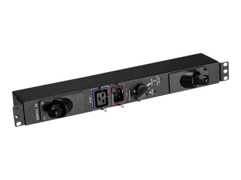 Eaton HotSwap MBP - Przełącznik obejściowy (montowany w stojaku) - AC 220-240 V - 3000 VA - złącza wyjściowe: 2 - 19"