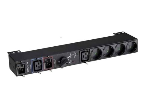 Eaton HotSwap MBP - Przełącznik obejściowy (montowany w stojaku) - AC 220-240 V - 3000 VA - złącza wyjściowe: 5 - 19"