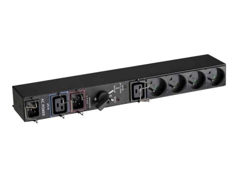 Eaton HotSwap MBP - Przełącznik obejściowy (montowany w stojaku) - AC 220-240 V - 3000 VA - złącza wyjściowe: 5 - 19"