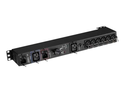 Eaton HotSwap MBP - Przełącznik obejściowy (montowany w stojaku) - AC 220-240 V - 3000 VA - złącza wyjściowe: 7 - 19"
