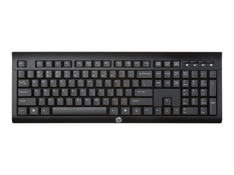 HP K2500 - Klawiatura - bezprzewodowa - 2.4 GHz