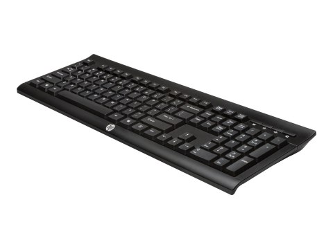 HP K2500 - Klawiatura - bezprzewodowa - 2.4 GHz
