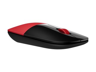 HP Z3700 - Mysz - bezprzewodowa - 2.4 GHz - odbiornik bezprzewodowy USB - czerwony