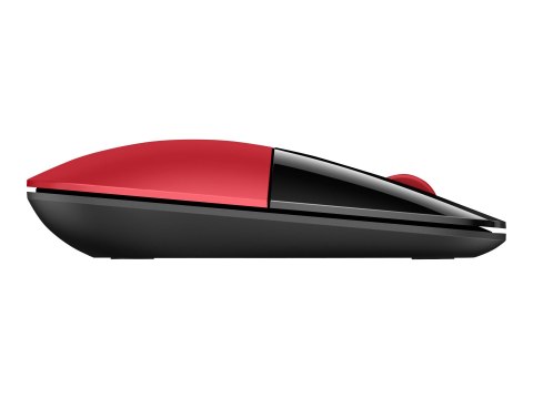 HP Z3700 - Mysz - bezprzewodowa - 2.4 GHz - odbiornik bezprzewodowy USB - czerwony