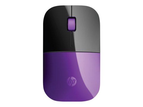 HP Z3700 - Mysz - bezprzewodowa - 2.4 GHz - odbiornik bezprzewodowy USB - purpurowy