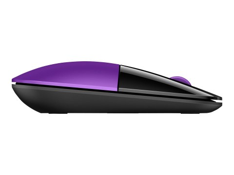HP Z3700 - Mysz - bezprzewodowa - 2.4 GHz - odbiornik bezprzewodowy USB - purpurowy