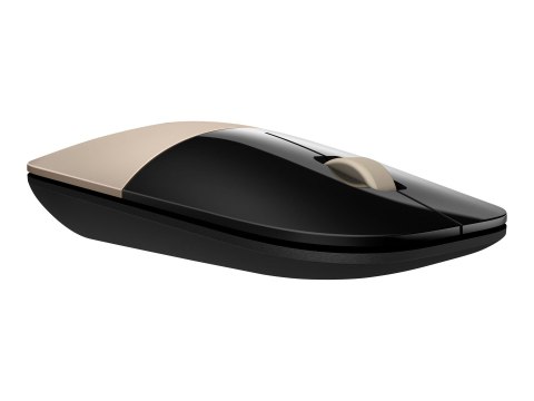 HP Z3700 - Mysz - niebieska dioda LED - bezprzewodowa - 2.4 GHz - odbiornik bezprzewodowy USB - złoty