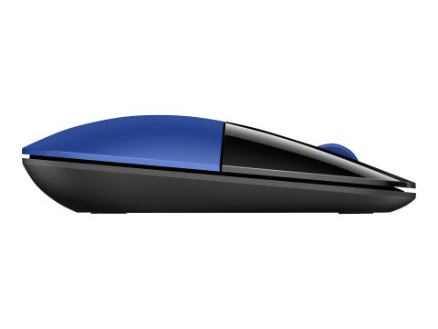 HP Z3700 - Mysz - optyczna - bezprzewodowa - 2.4 GHz - odbiornik bezprzewodowy USB - niebieski