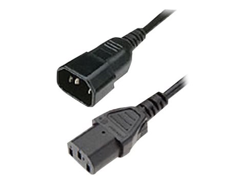 HPE Jumper Cord - Kabel zasilający - IEC 60320 C14 do power IEC 60320 C13 - 1.4 m - dla High Performance Cluster LC Series LC201