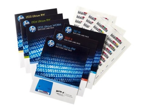 HPE RW Bar Code Label Pack - Etykiety kodów paskowych