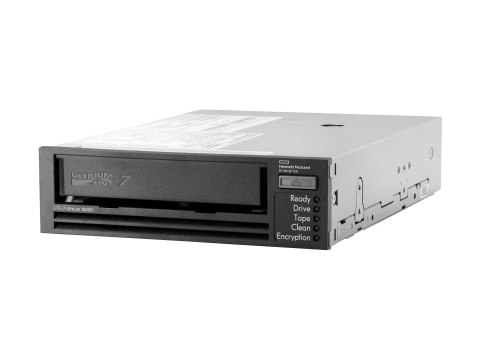 HPE StoreEver LTO-7 Ultrium 15000 - Napęd taśmowy - LTO Ultrium (6 TB / 15 TB) - Ultrium 7 - SAS-2 - wewnętrzny - 5,25" - szyfro