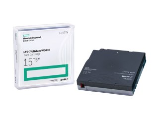 HPE Ultrium WORM Data Cartridge - LTO Ultrium WORM 7 - 6 TB / 15 TB - etykiety zapisywalne