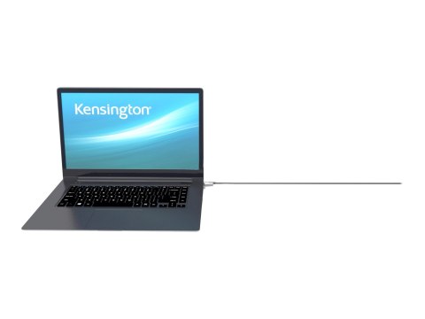 Kensington MicroSaver 2.0 Keyed Laptop Lock - Kabel zabezpieczający - srebrny - 1.83 m