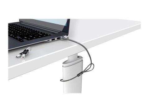 Kensington MicroSaver 2.0 Keyed Laptop Lock - Kabel zabezpieczający - srebrny
