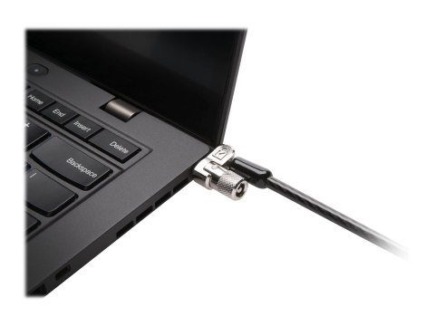 Kensington MicroSaver 2.0 Keyed Laptop Lock - Kabel zabezpieczający - srebrny