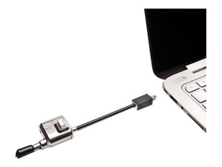Kensington MiniSaver Mobile Lock - Kabel blokady notebooka - czarny - 1.8 m