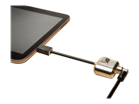 Kensington MiniSaver Mobile Lock - Kabel blokady notebooka - czarny - 1.8 m