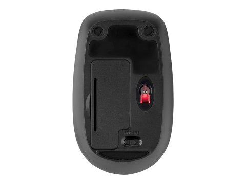 Kensington Pro Fit Mobile - Mysz - prawo i leworęczna - laser - 2 przyciski - bezprzewodowa - 2.4 GHz - odbiornik bezprzewodowy 