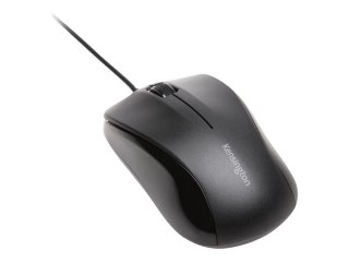 Kensington ValuMouse - Mysz - prawo i leworęczna - optyczna - 3 przyciski - przewodowa - USB - czarny