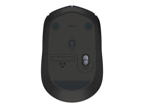 Logitech B170 - Mysz - optyczna - 3 przyciski - bezprzewodowa - 2.4 GHz - odbiornik bezprzewodowy USB - czarny