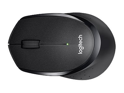 Logitech B330 Silent Plus - Mysz - optyczna - 3 przyciski - bezprzewodowa - 2.4 GHz - odbiornik bezprzewodowy USB