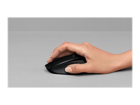 Logitech B330 Silent Plus - Mysz - optyczna - 3 przyciski - bezprzewodowa - 2.4 GHz - odbiornik bezprzewodowy USB