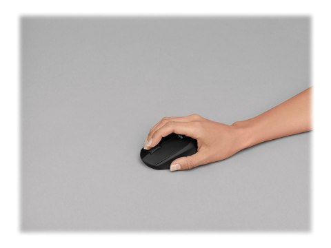 Logitech M330 SILENT PLUS - Mysz - 3 przyciski - bezprzewodowa - 2.4 GHz - odbiornik bezprzewodowy USB - czarny