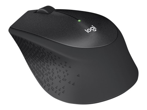 Logitech M330 SILENT PLUS - Mysz - 3 przyciski - bezprzewodowa - 2.4 GHz - odbiornik bezprzewodowy USB - czarny