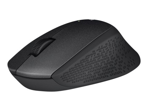Logitech M330 SILENT PLUS - Mysz - 3 przyciski - bezprzewodowa - 2.4 GHz - odbiornik bezprzewodowy USB - czarny