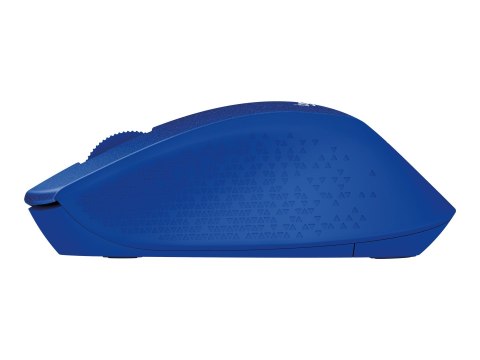 Logitech M330 SILENT PLUS - Mysz - 3 przyciski - bezprzewodowa - 2.4 GHz - odbiornik bezprzewodowy USB - niebieski