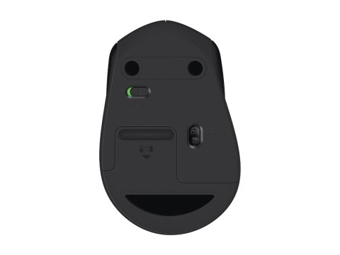 Logitech M330 SILENT PLUS - Mysz - 3 przyciski - bezprzewodowa - 2.4 GHz - odbiornik bezprzewodowy USB - niebieski