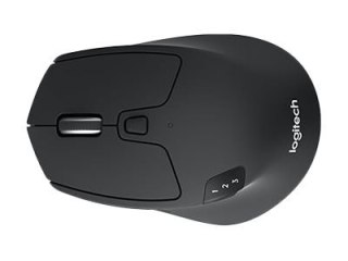 Logitech M720 Triathlon - Mysz - praworęczna - optyczna - 7 przyciski - bezprzewodowa - Bluetooth, 2.4 GHz - odbiornik bezprzewo