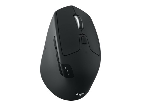 Logitech M720 Triathlon - Mysz - praworęczna - optyczna - 7 przyciski - bezprzewodowa - Bluetooth, 2.4 GHz - odbiornik bezprzewo