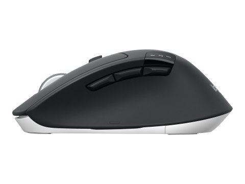 Logitech M720 Triathlon - Mysz - praworęczna - optyczna - 7 przyciski - bezprzewodowa - Bluetooth, 2.4 GHz - odbiornik bezprzewo