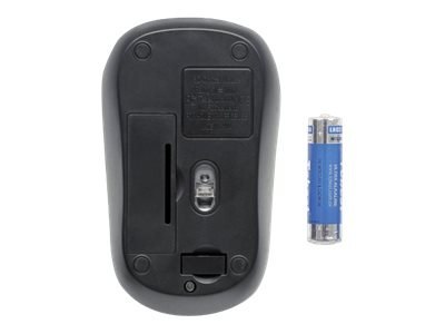 Manhattan Success Wireless Mouse, Black/Green, 1000dpi, 2.4Ghz (up to 10m), USB, Optical, Three Button with Scroll Wheel, USB mi