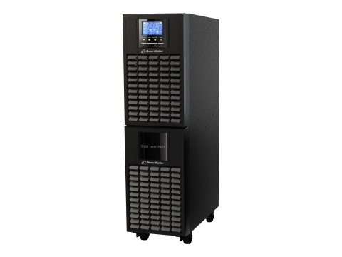 PowerWalker VFI 6000 CG PF1 - UPS - 6000 wat - 6000 VA - 9 Ah - RS-232, USB - złącza wyjściowe: 1